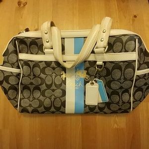 Coach Boston style handbag
